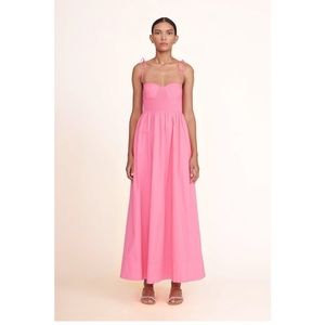 Staud Landry Pink Poplin Dress size XS